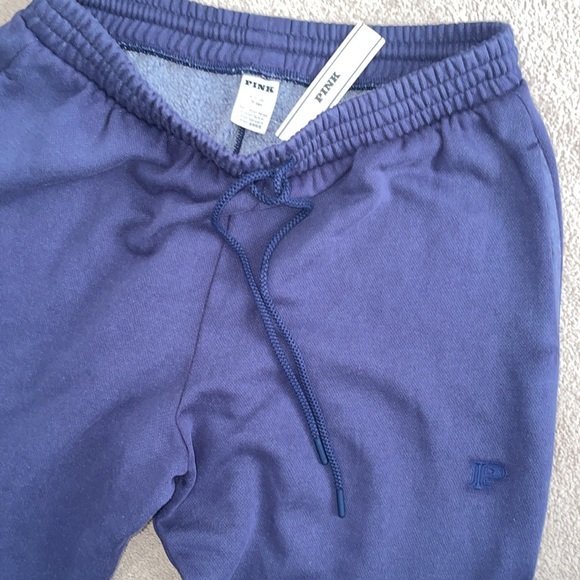 Pink Victoria’s Secret Jogger pants new navy S - Picture 3 of 15